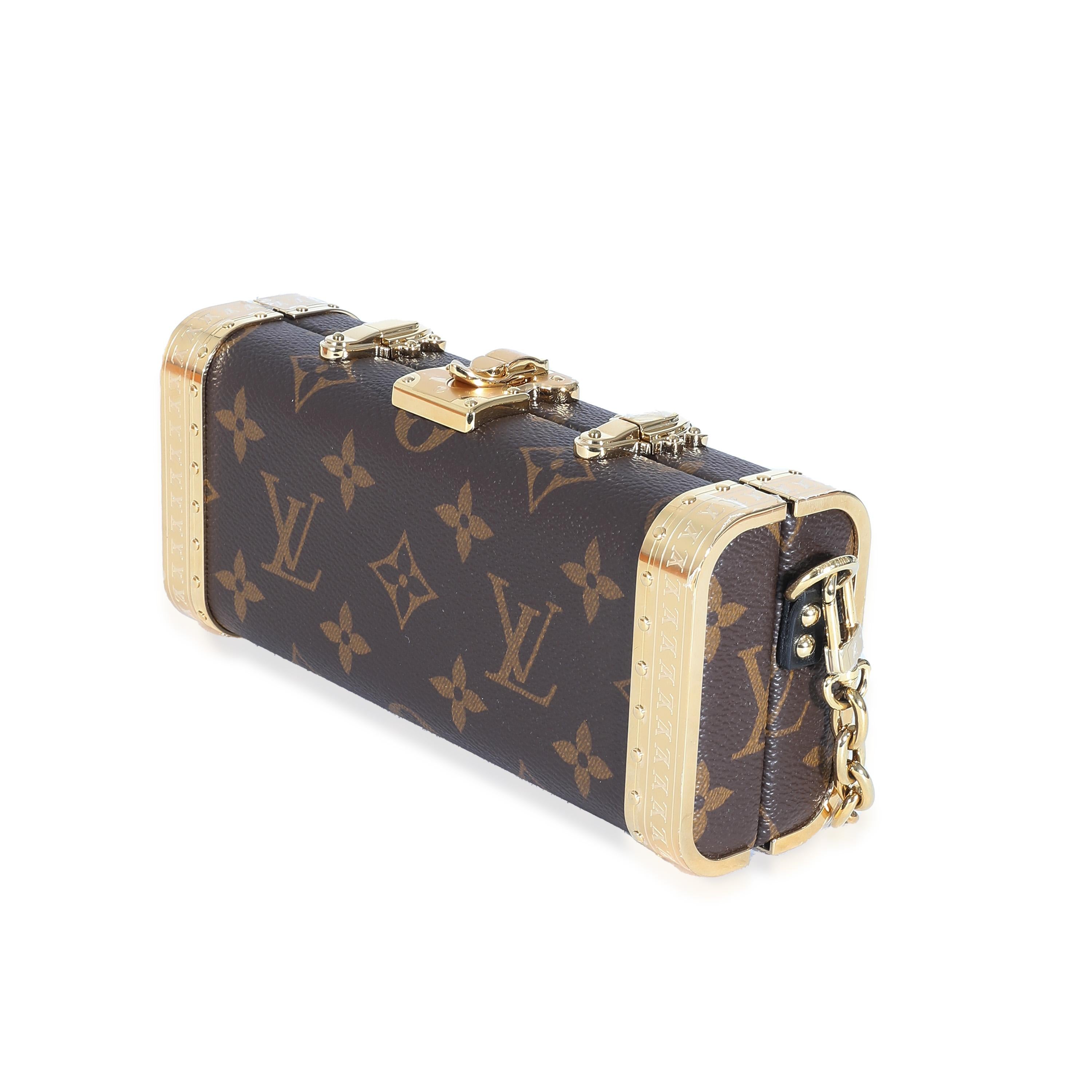 Gris Vanity Case en toile Louis Vuitton Monogram PM en vente