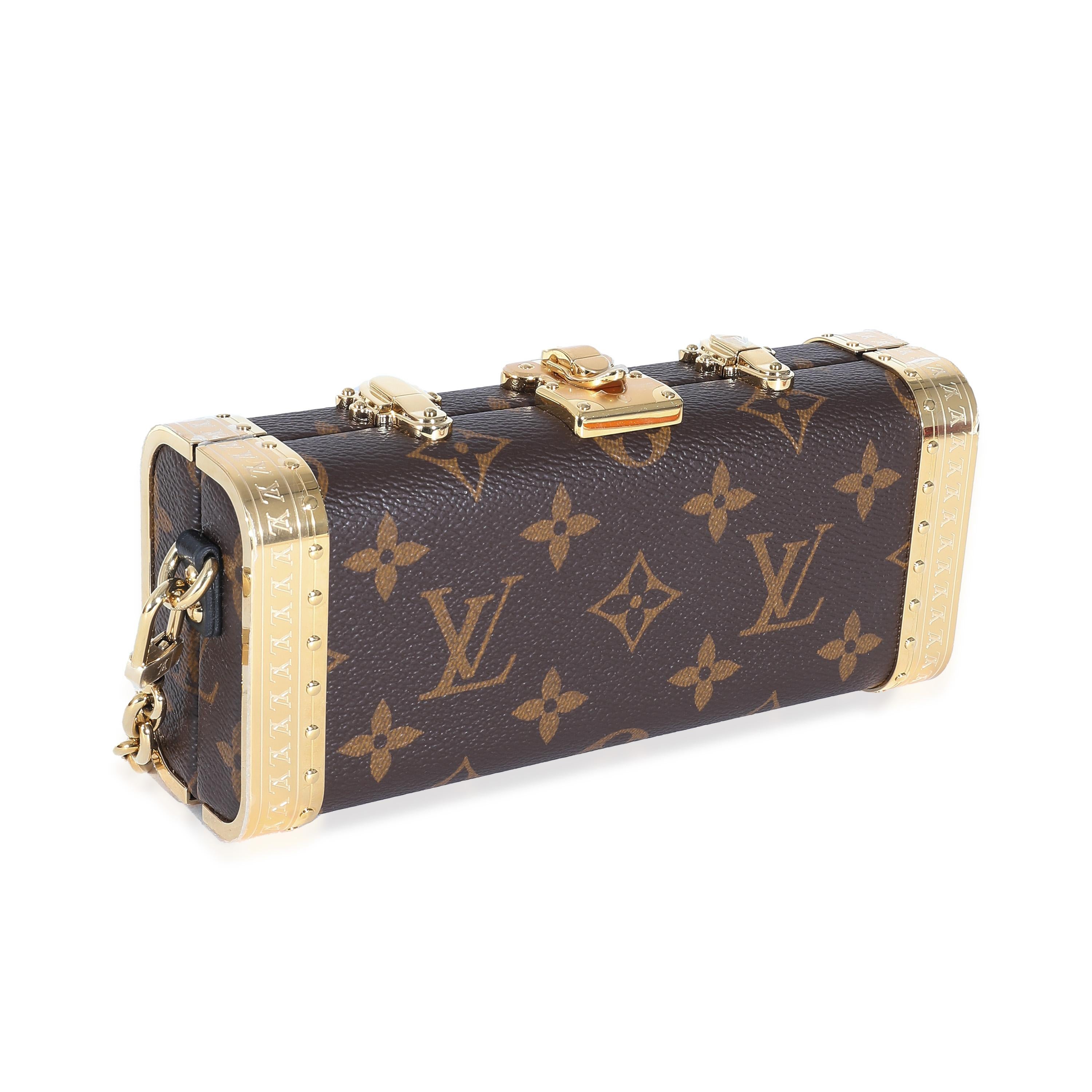 Vanity Case en toile Louis Vuitton Monogram PM Pour femmes en vente