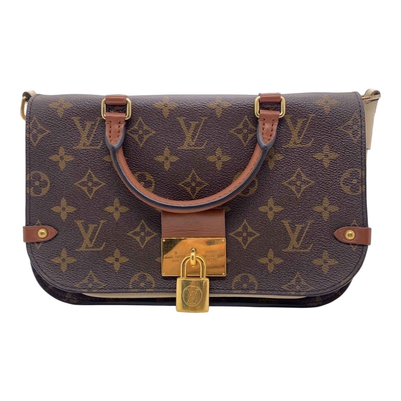 Louis Vuitton Monogram Canvas Vaugirard Top Handle Crossbody Bag Origin Spain