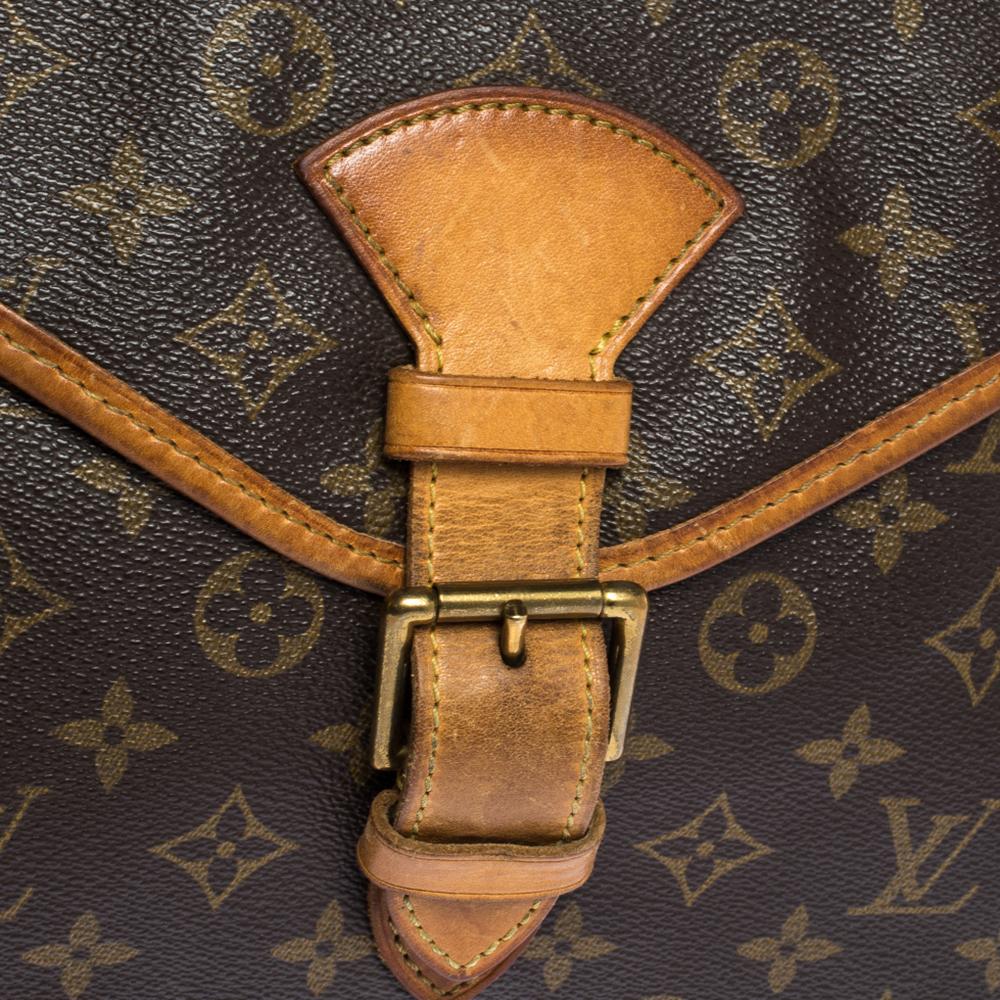 Black Louis Vuitton Monogram Canvas Vintage Beverly Briefcase GM Bag