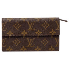 Louis Vuitton Monogram Canvas Vintage Flap Wallet