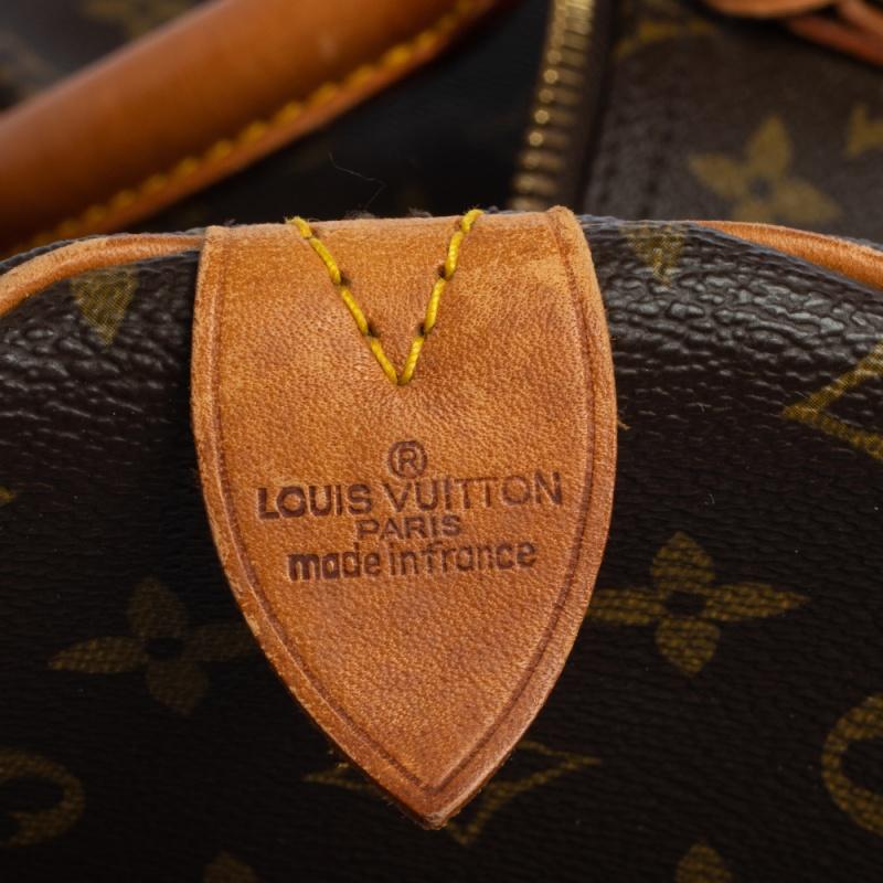 Louis Vuitton Monogram Canvas Vintage Keepall 55 Bag 8