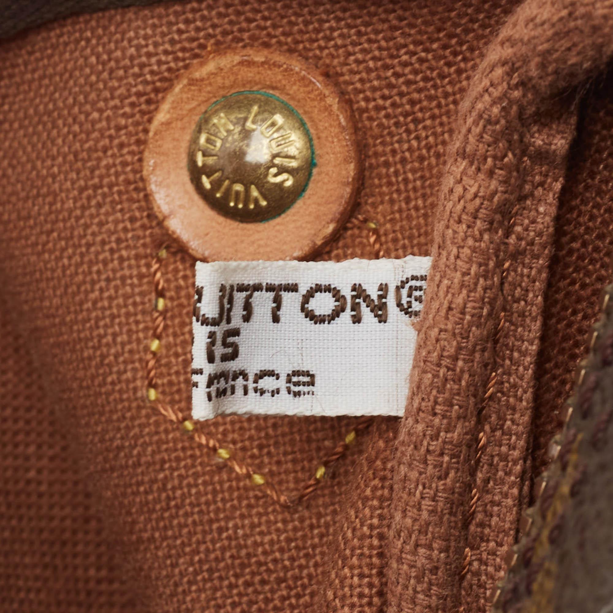Louis Vuitton Monogram Canvas Vintage Speedy Bag 7