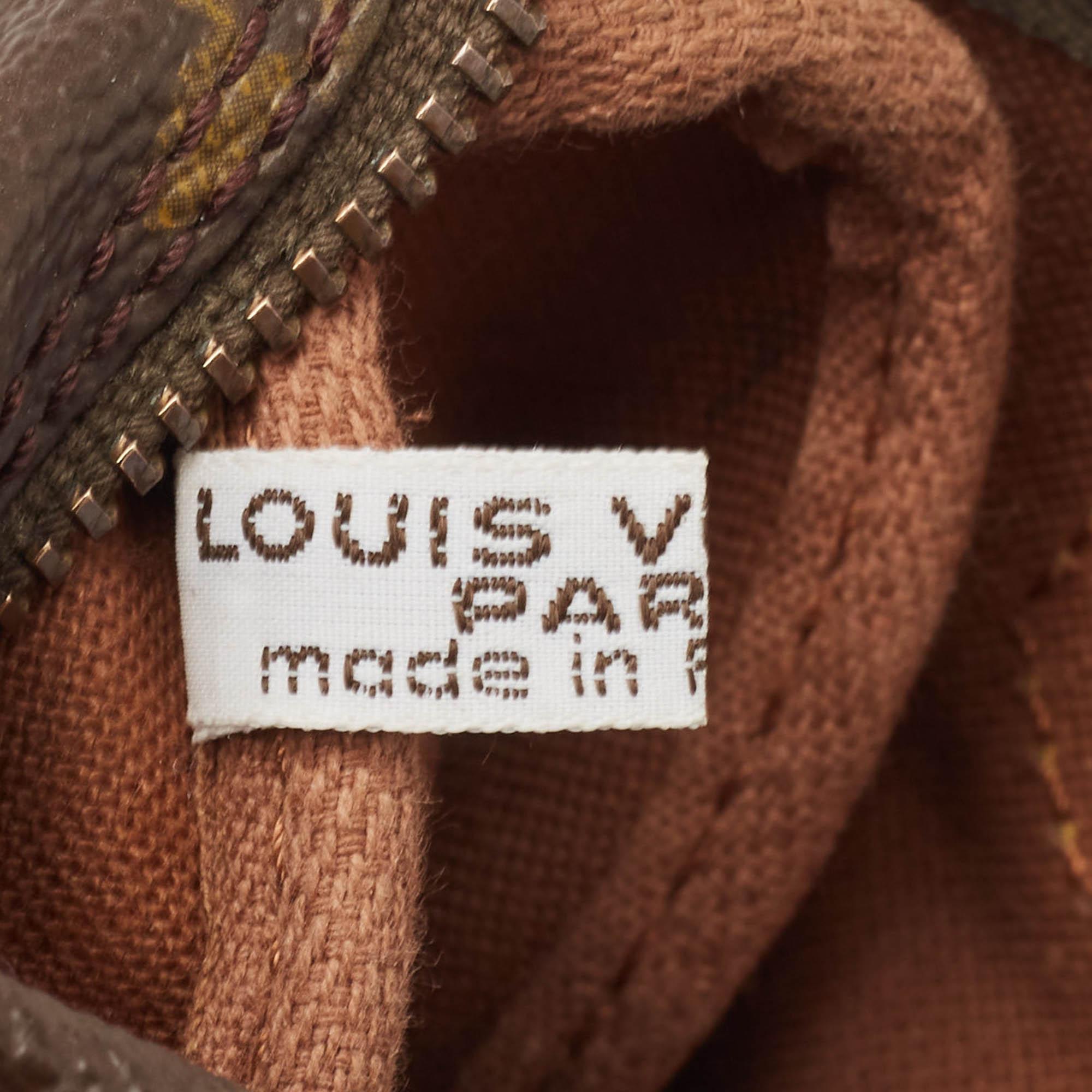 Louis Vuitton - Sac Speedy vintage en toile monogrammée en vente 8