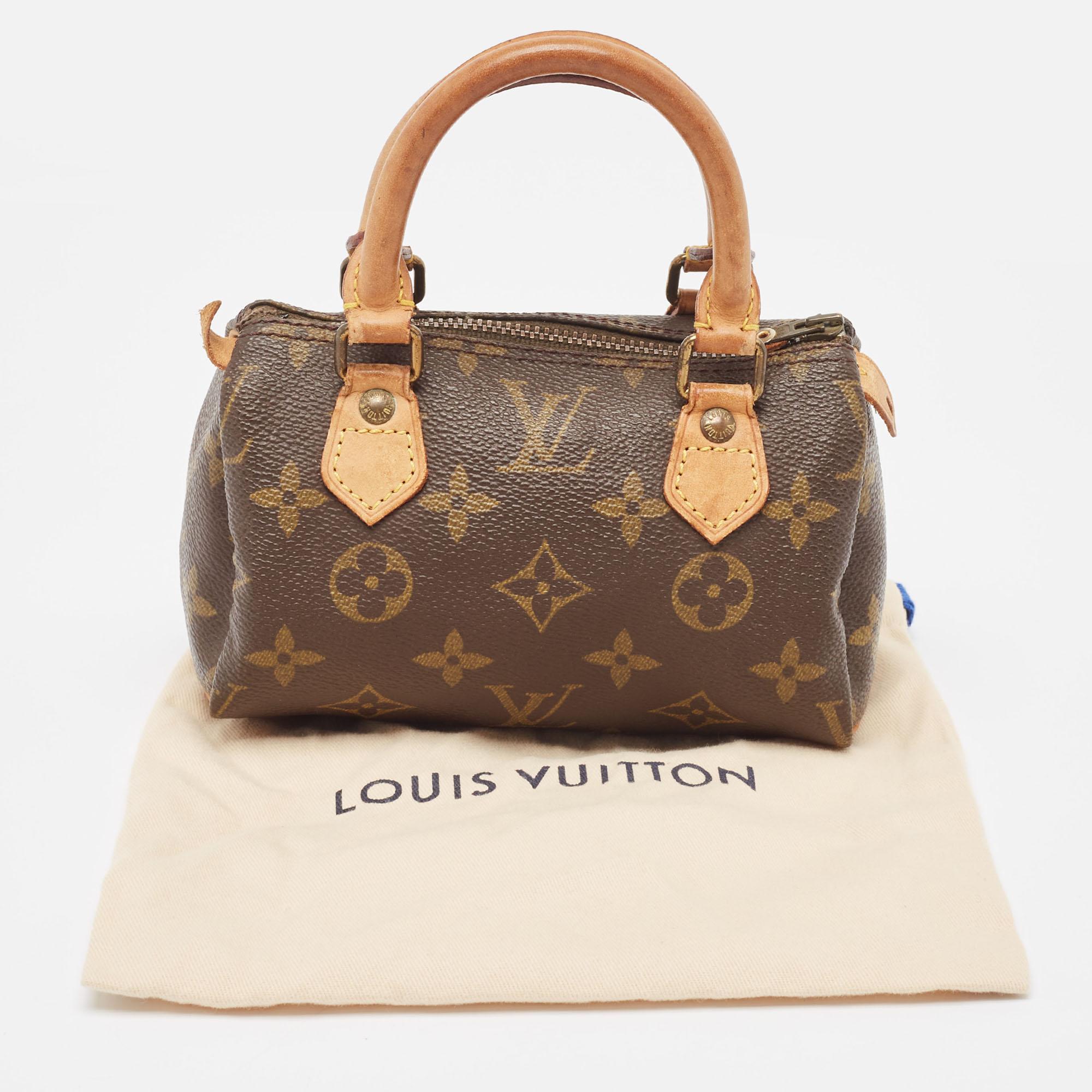 Louis Vuitton Monogram Canvas Vintage Speedy Bag 15