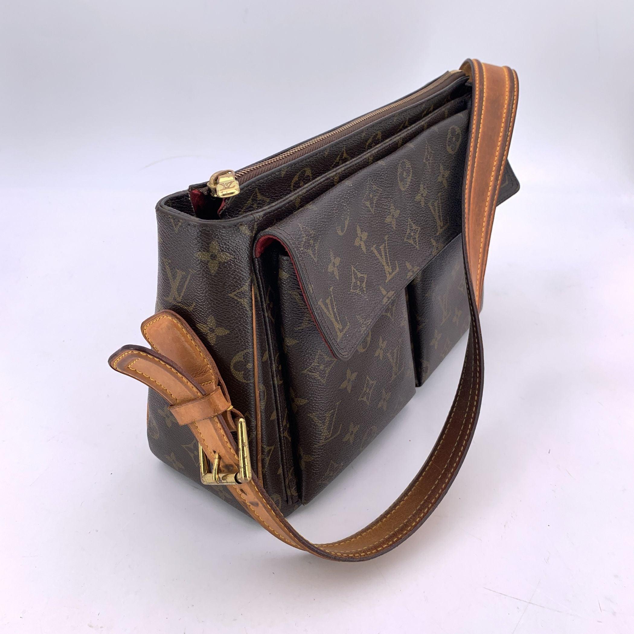 Borsa a tracolla Louis Vuitton Monogram Canvas Viva Cité GM Vivacite in vendita 1
