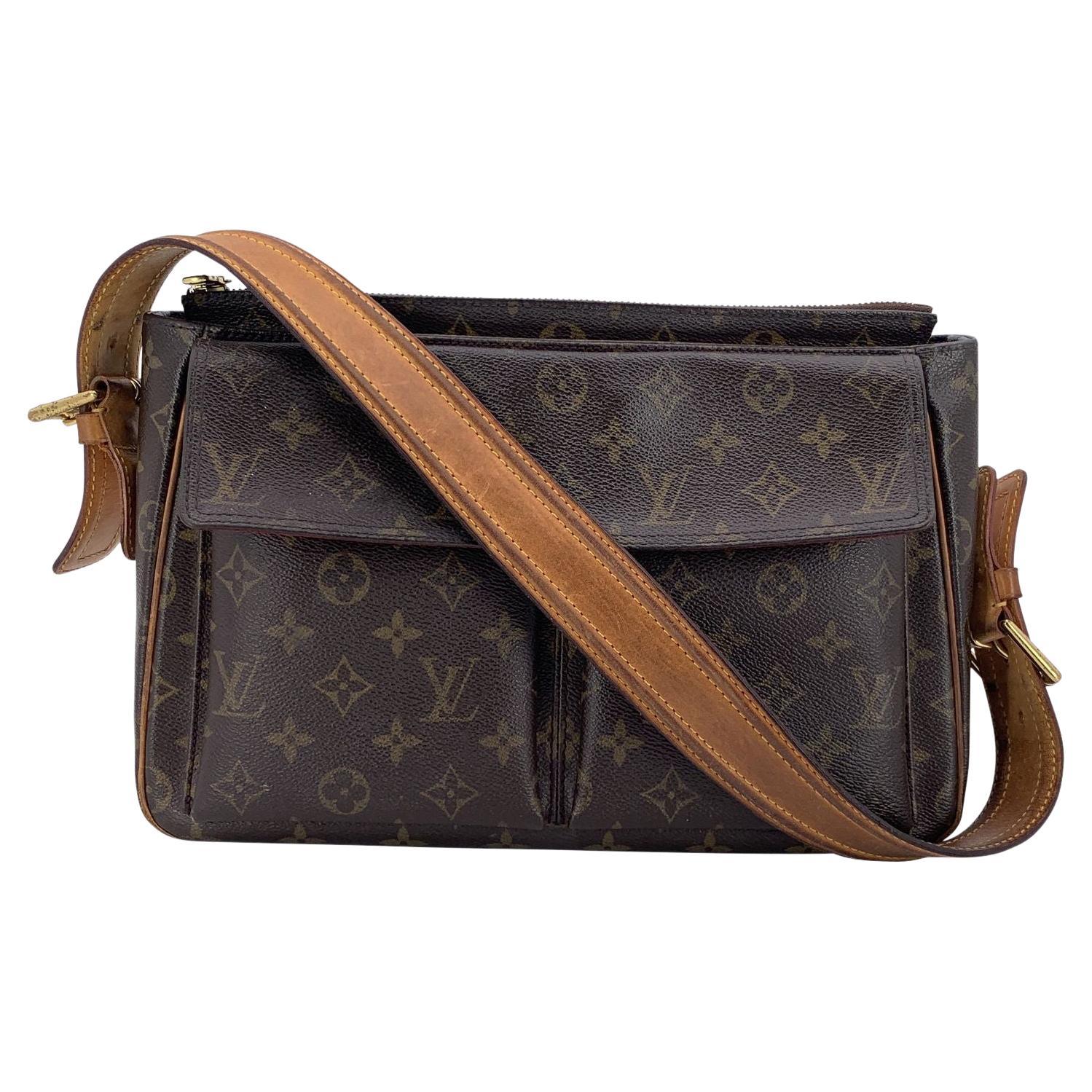 Borsa a tracolla Louis Vuitton Monogram Canvas Viva Cité GM Vivacite