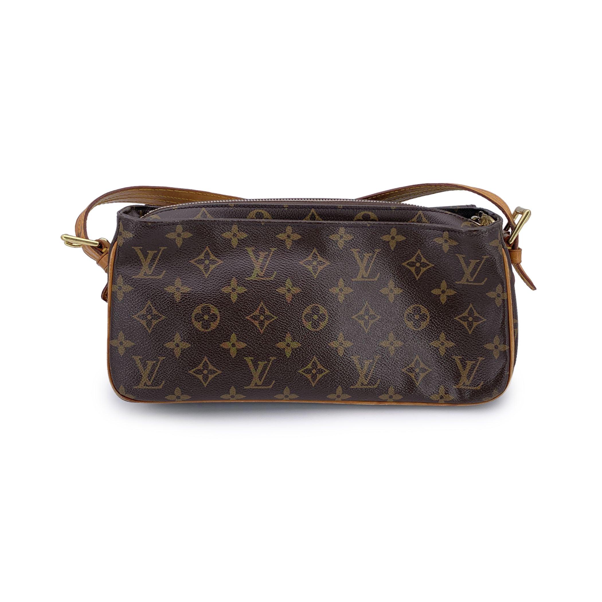 Noir Louis Vuitton Monogram Canvas Viva Cité MM Vivacite Shoulder Bag en vente