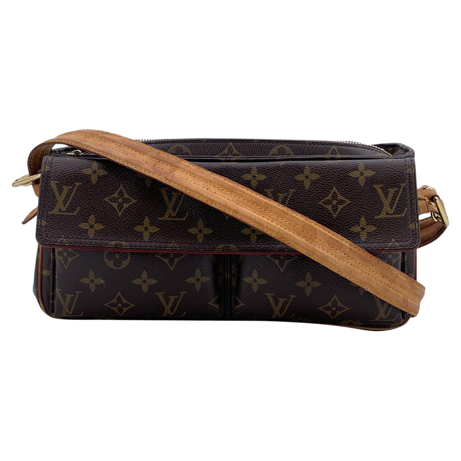 Louis Vuitton Monogram Canvas Viva Cité MM Vivacite Shoulder Bag en vente