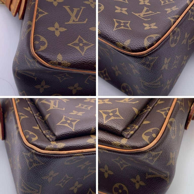 Louis Vuitton Cite GM Shoulder Bag Monogram Canvas. Gently Used
