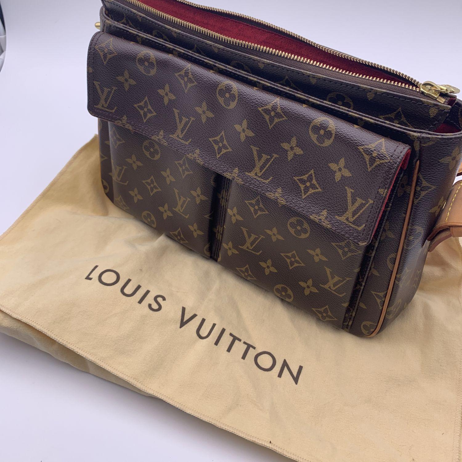Louis Vuitton Monogram Canvas Vivacite Viva Cité GM Shoulder Bag 1