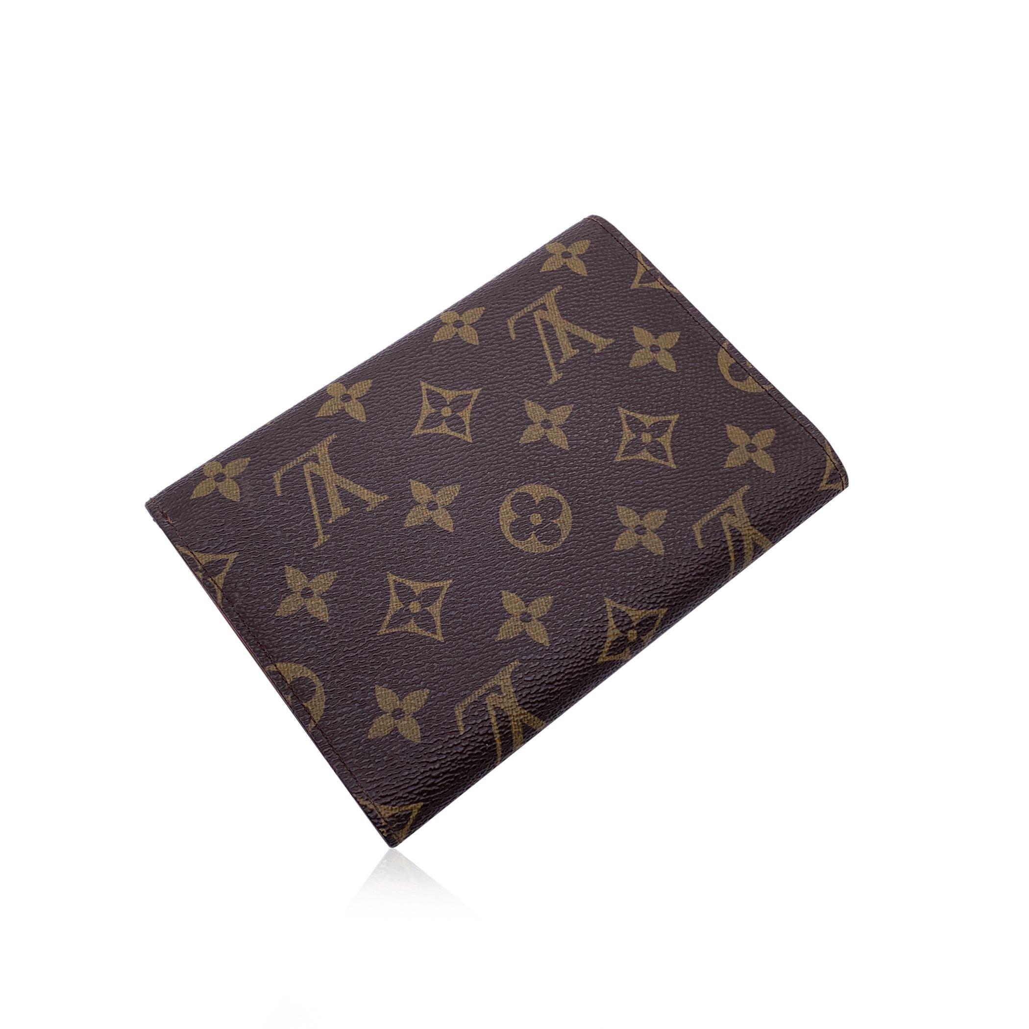 Black Louis Vuitton Monogram Canvas Wallet Porte Tresor Etui M61202