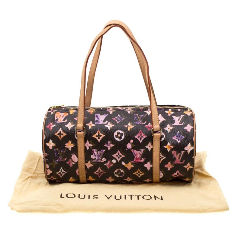 Louis Vuitton Monogram Canvas Watercolor Richard Prince Papillon 30 Bag