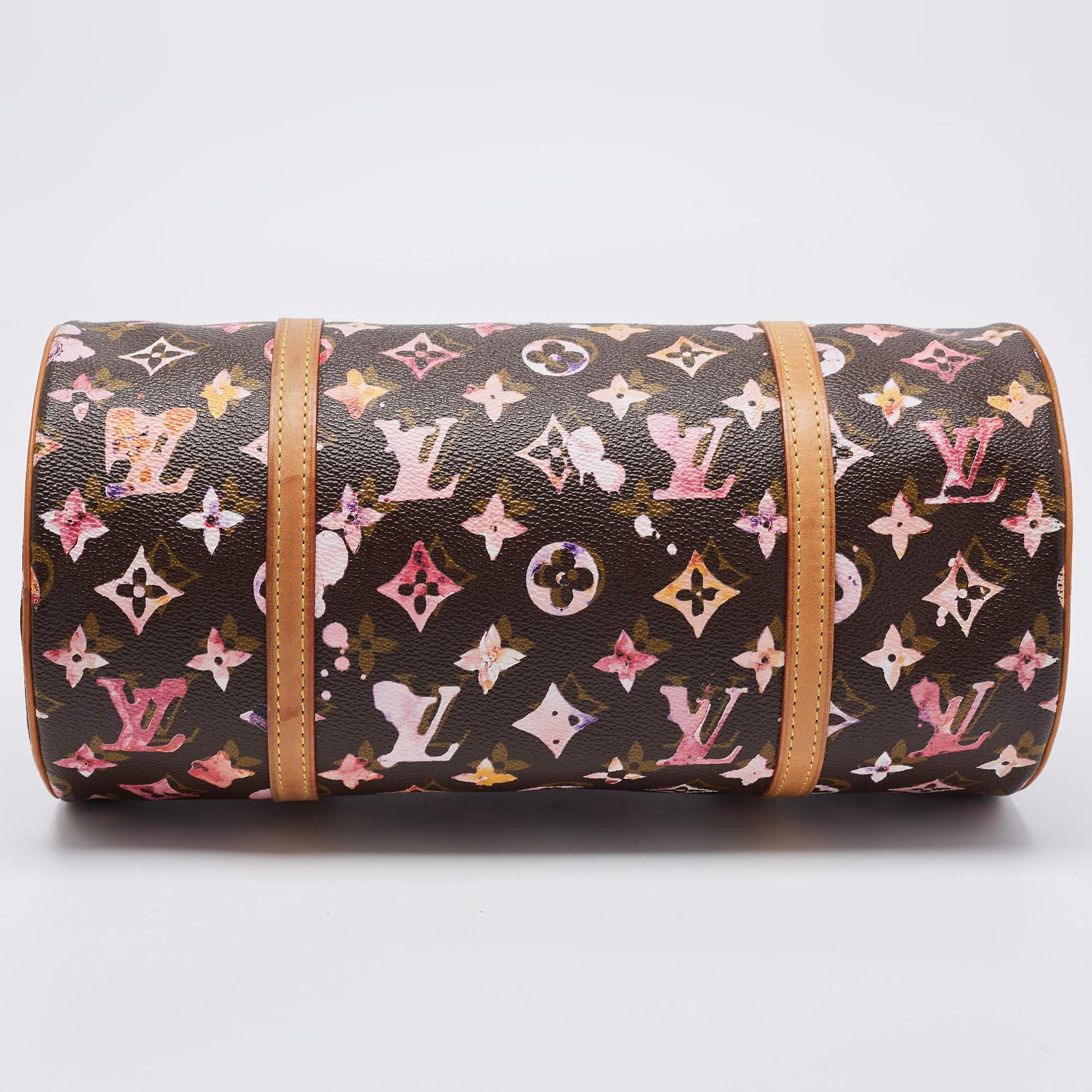 Louis Vuitton Monogram Canvas Watercolor Richard Prince Papillon 30 Bag 1