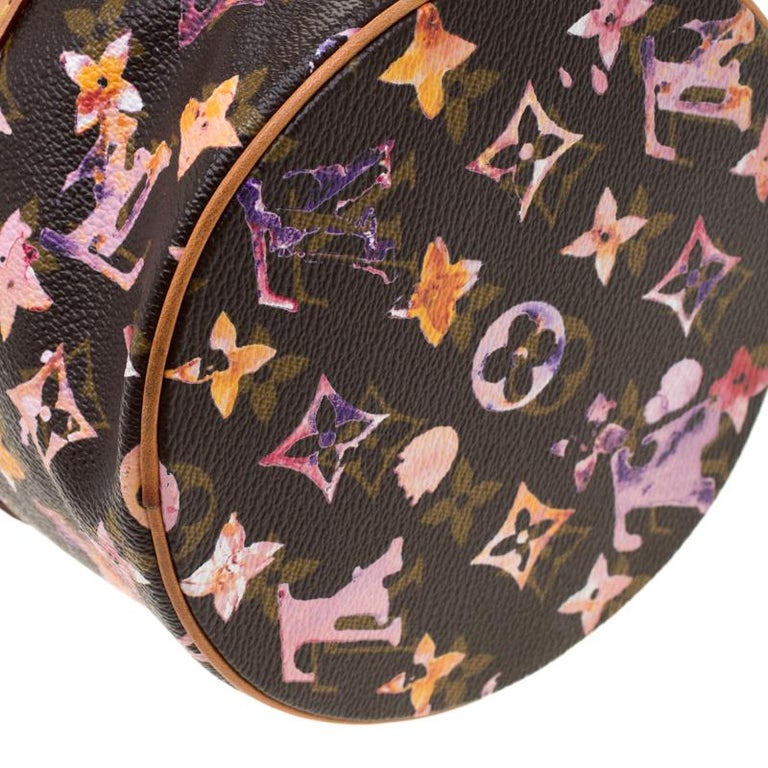 Louis Vuitton Monogram Canvas Watercolor Richard Prince Papillon 30 Bag