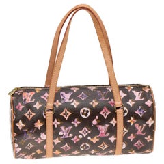 Louis Vuitton - Sac à main « Richard Prince Papillon 30 » en toile à monogrammes et aquarelle