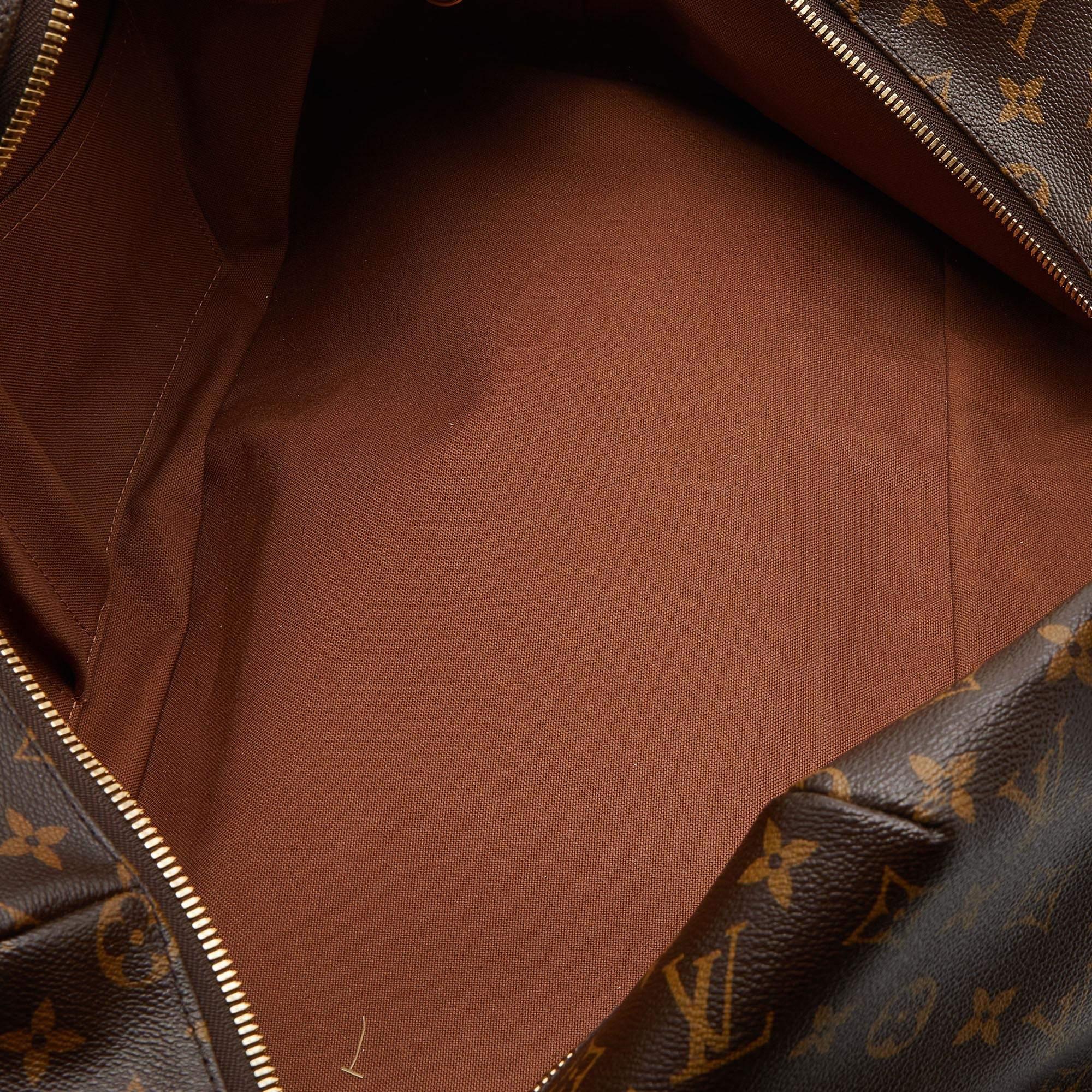 Louis Vuitton - Sac Weekender Beaubourg MM en toile avec monogramme 4