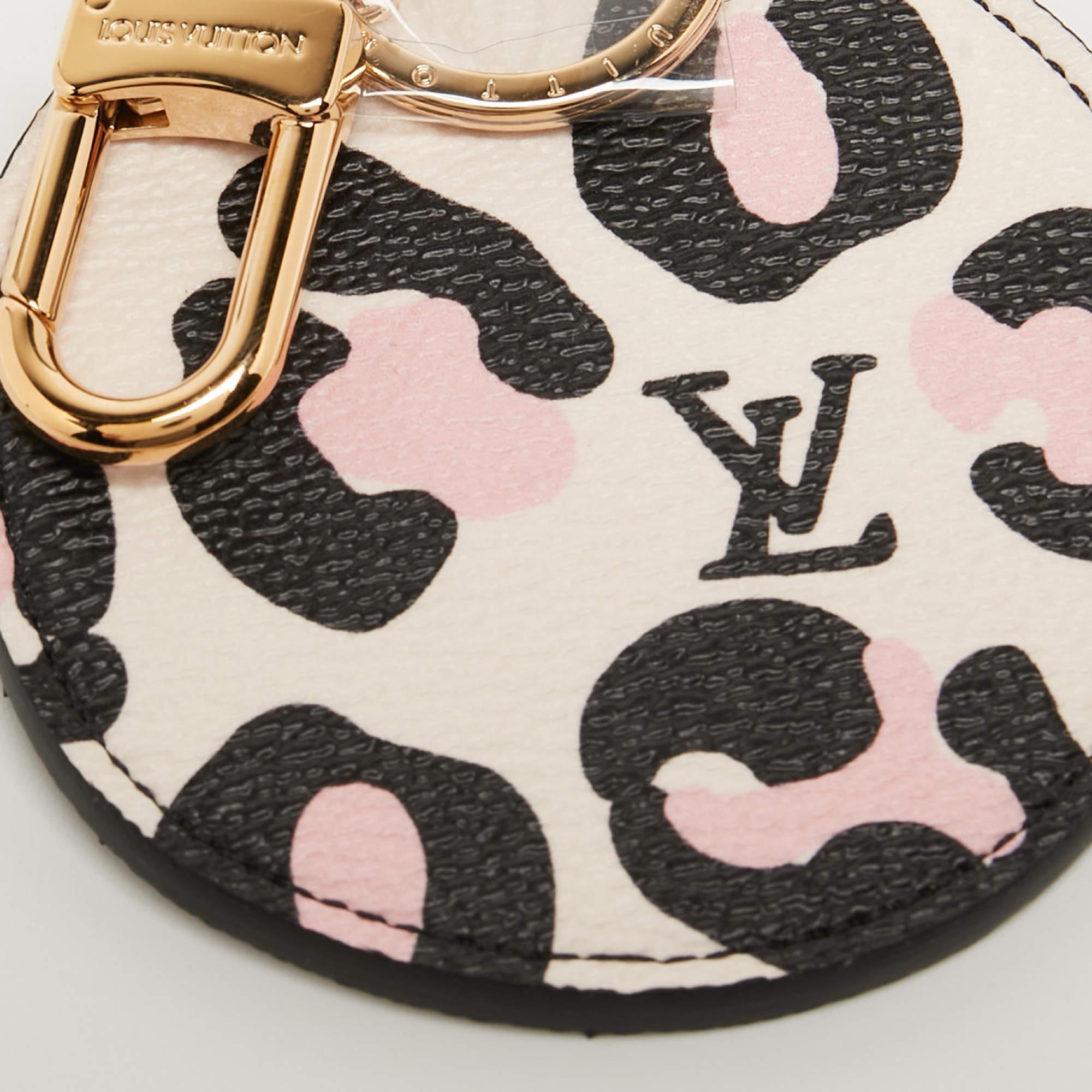 Beige Louis Vuitton Monogram Canvas Wild At Heart Illustre Bag Charm