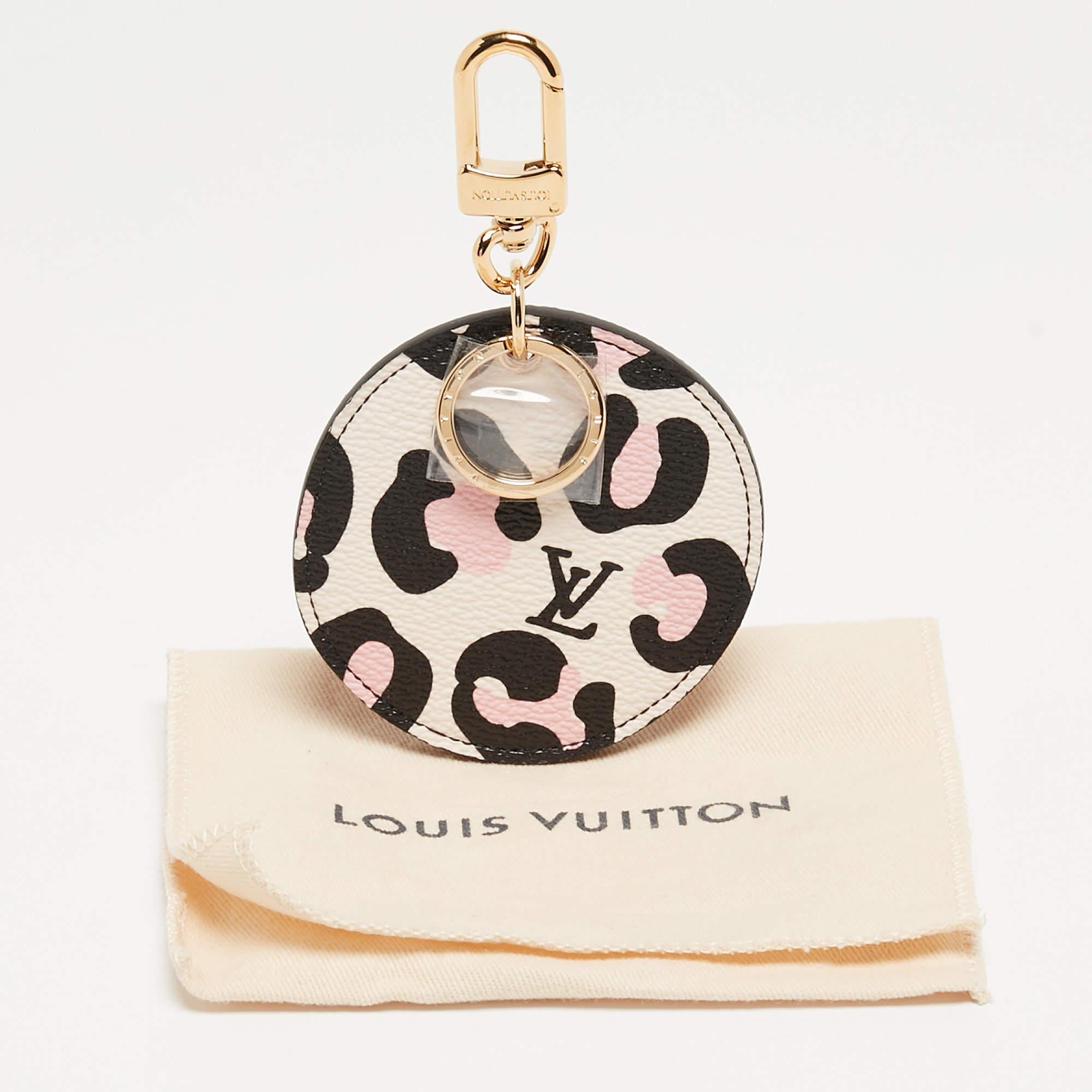 Louis Vuitton Monogram Canvas Wild At Heart Illustre Bag Charm 2