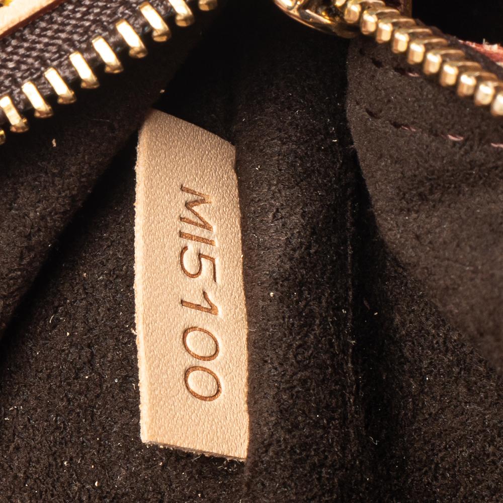 Black Louis Vuitton Monogram Canvas Wilshire PM Bag