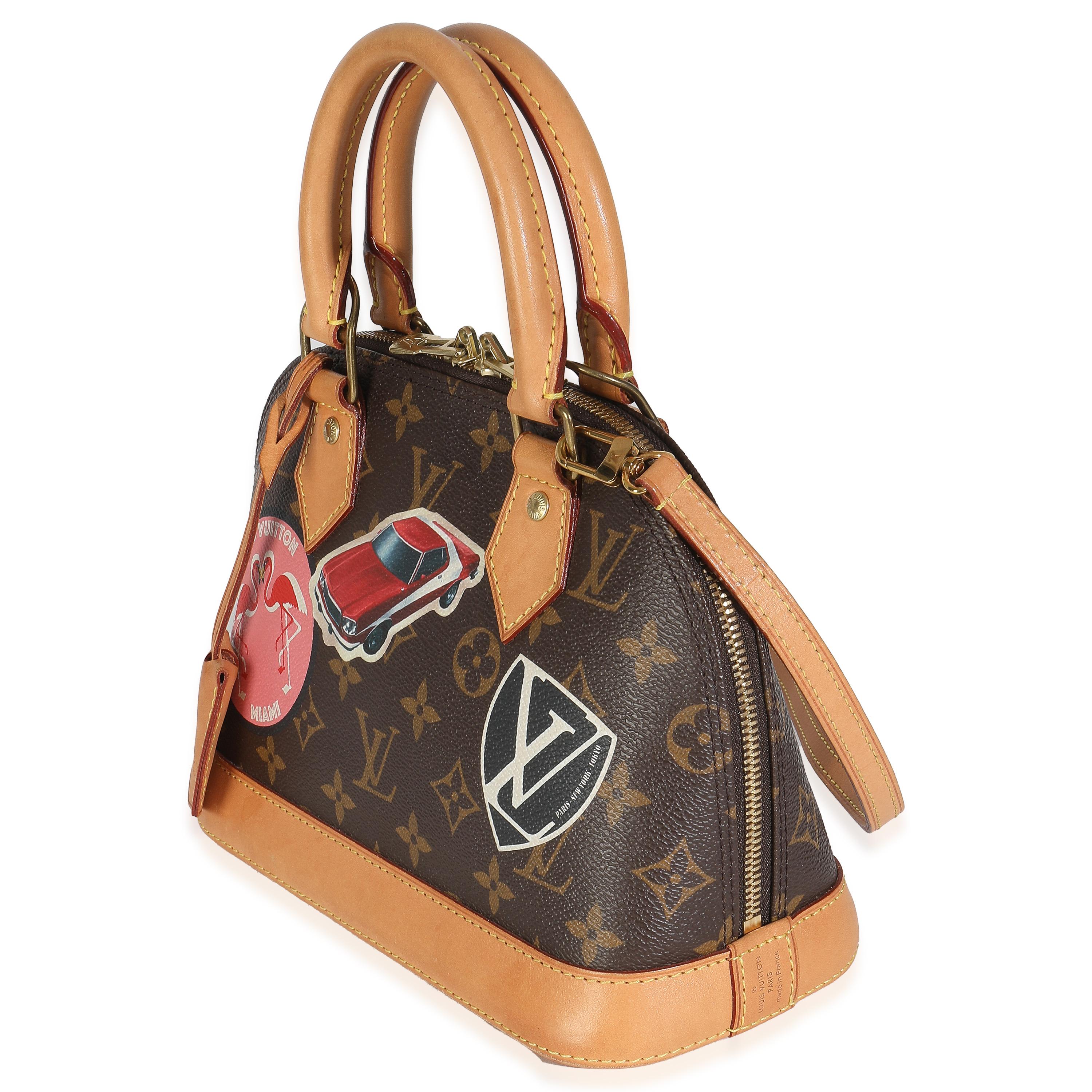 Louis Vuitton Monogram Canvas World Tour Alma BB Bon état - En vente à New York, NY