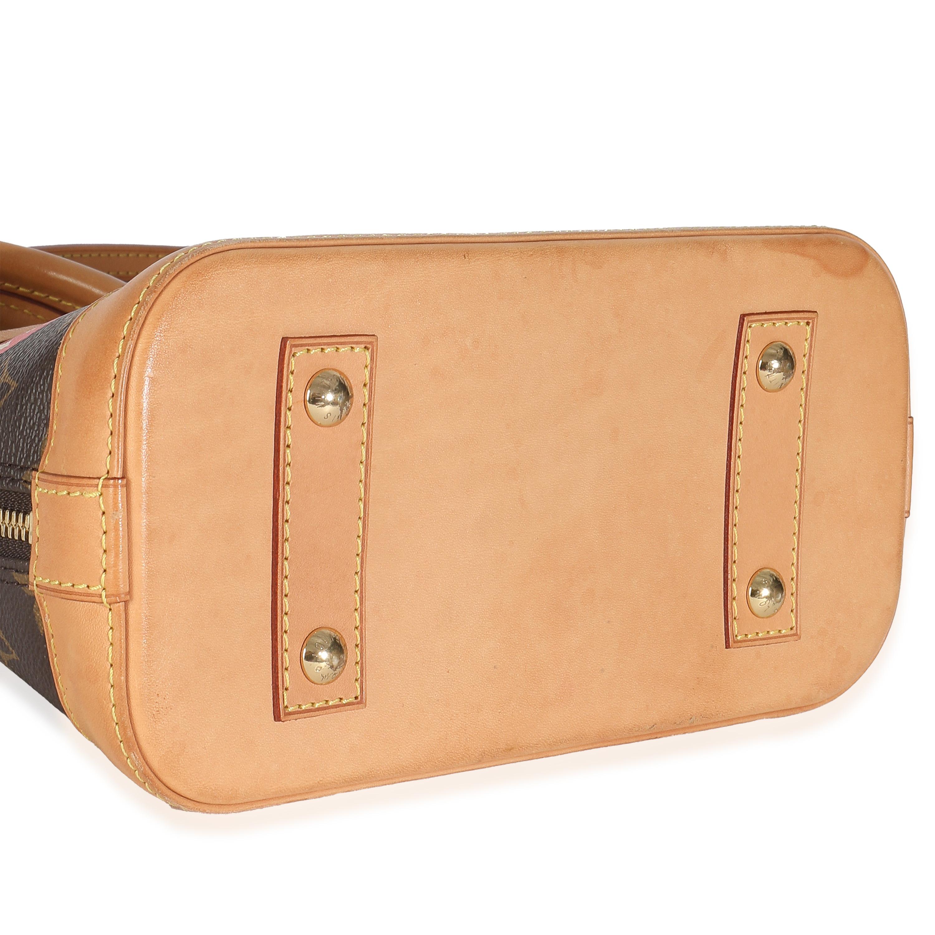 Louis Vuitton Monogram Canvas World Tour Alma BB Pour femmes en vente