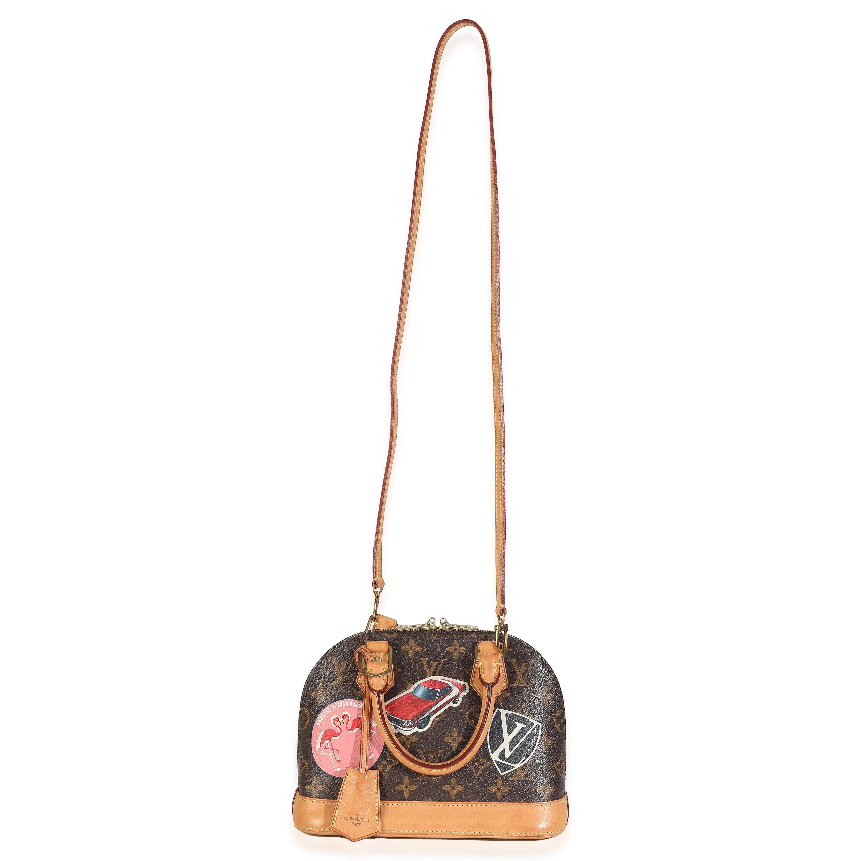 Louis Vuitton Monogram Canvas World Tour Alma BB en vente 1