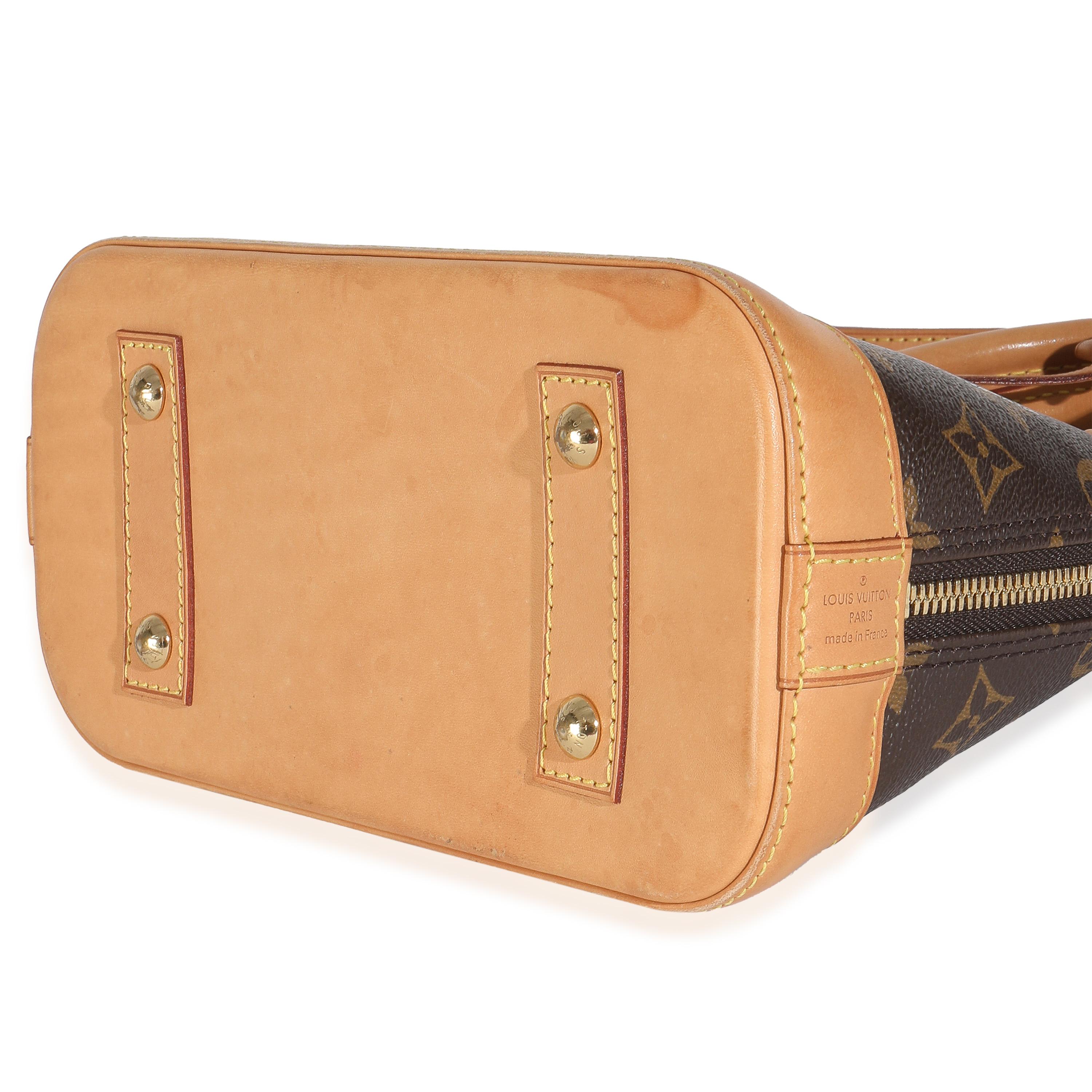 Louis Vuitton Monogram Canvas World Tour Alma BB en vente 2