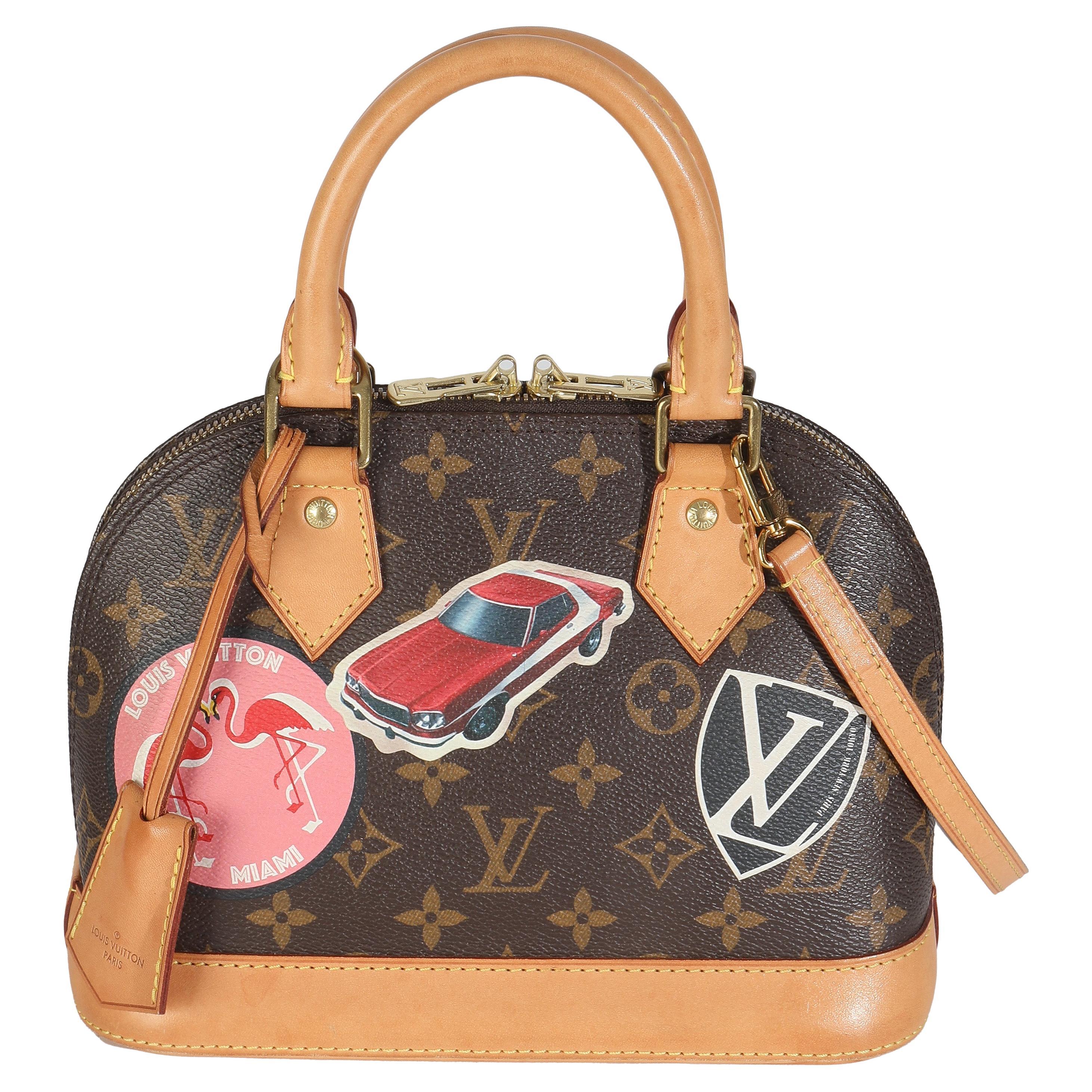 Louis Vuitton Monogram Canvas World Tour Alma BB en vente