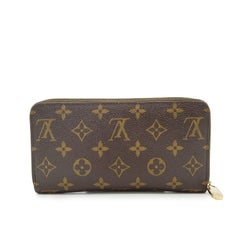 Louis Vuitton Monogram Canvas Zippy Continental Long Wallet
