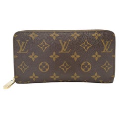 Louis Vuitton Monogram Canvas Zippy Continental Long Wallet