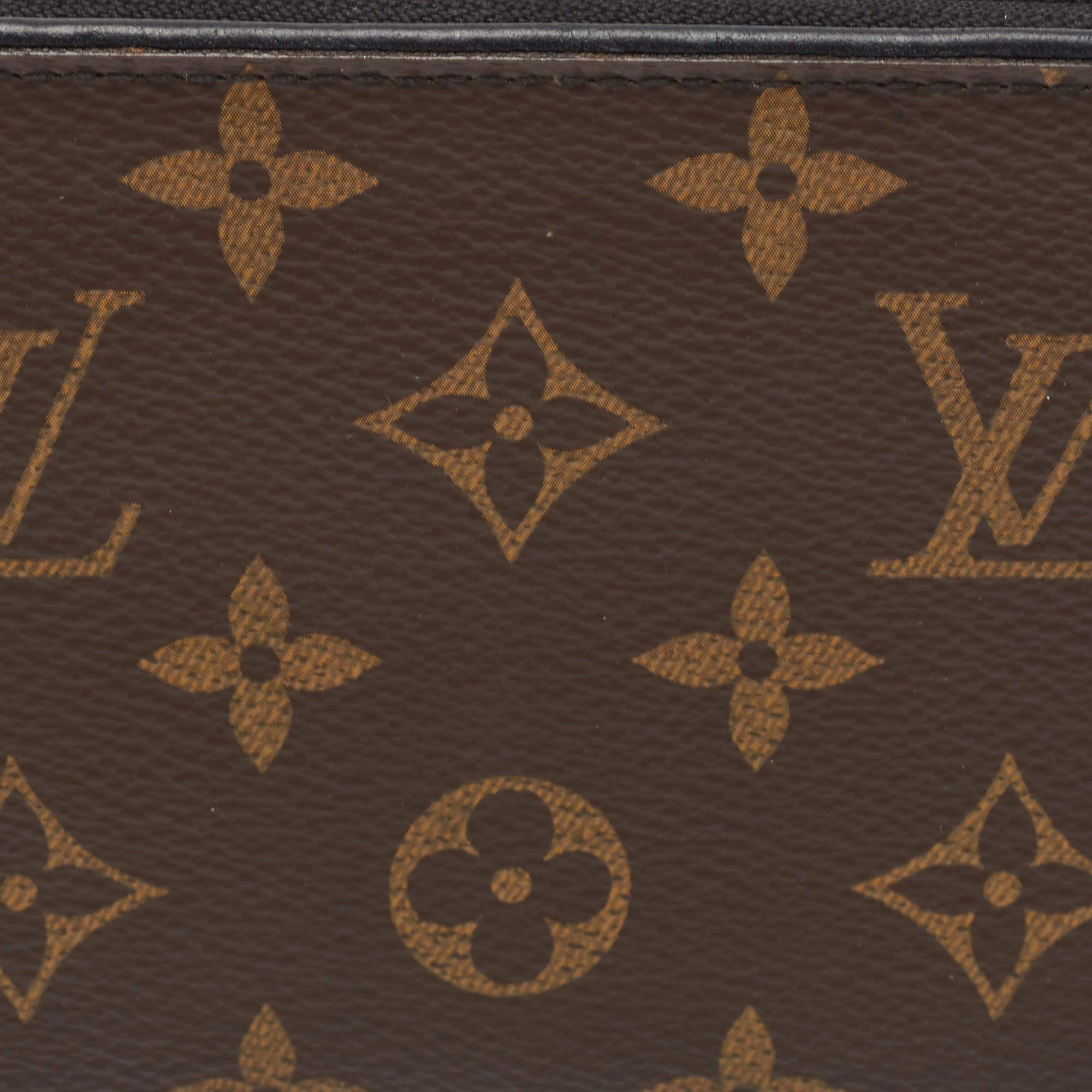 Louis Vuitton Monogram Canvas Zippy Retiro Zip Around Wallet 8