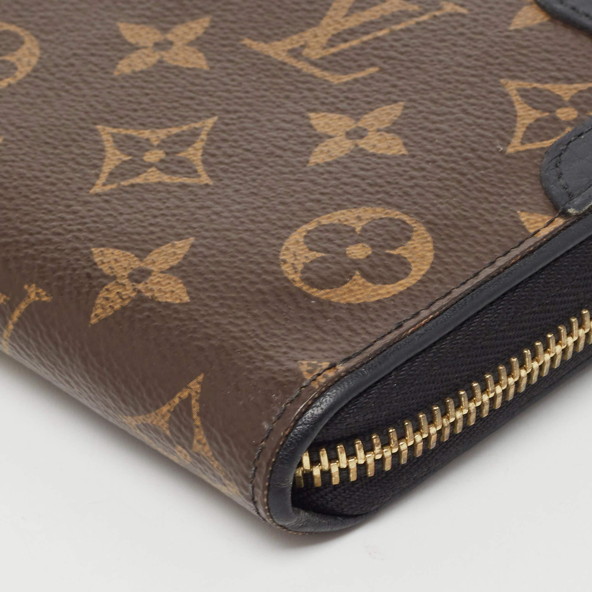 Women's Louis Vuitton Monogram Canvas Zippy Retiro Zip Around Wallet