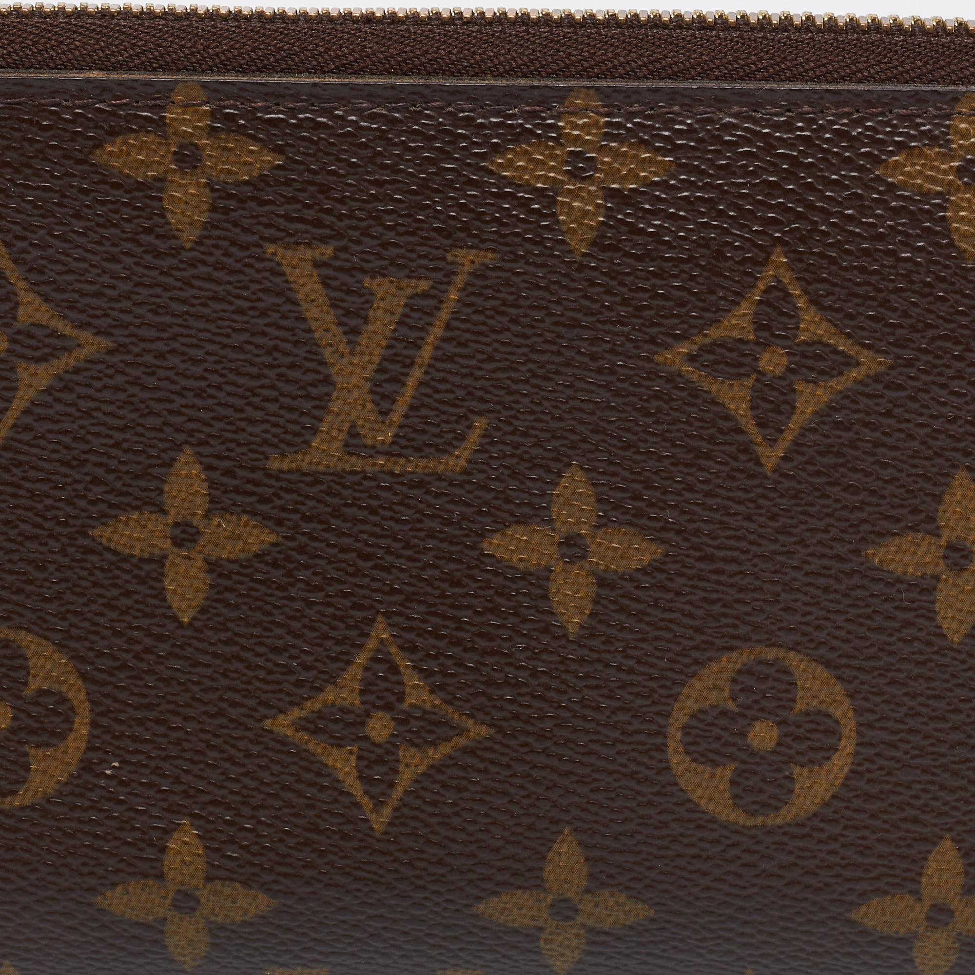 Louis Vuitton Monogram Canvas Zippy Wallet 5