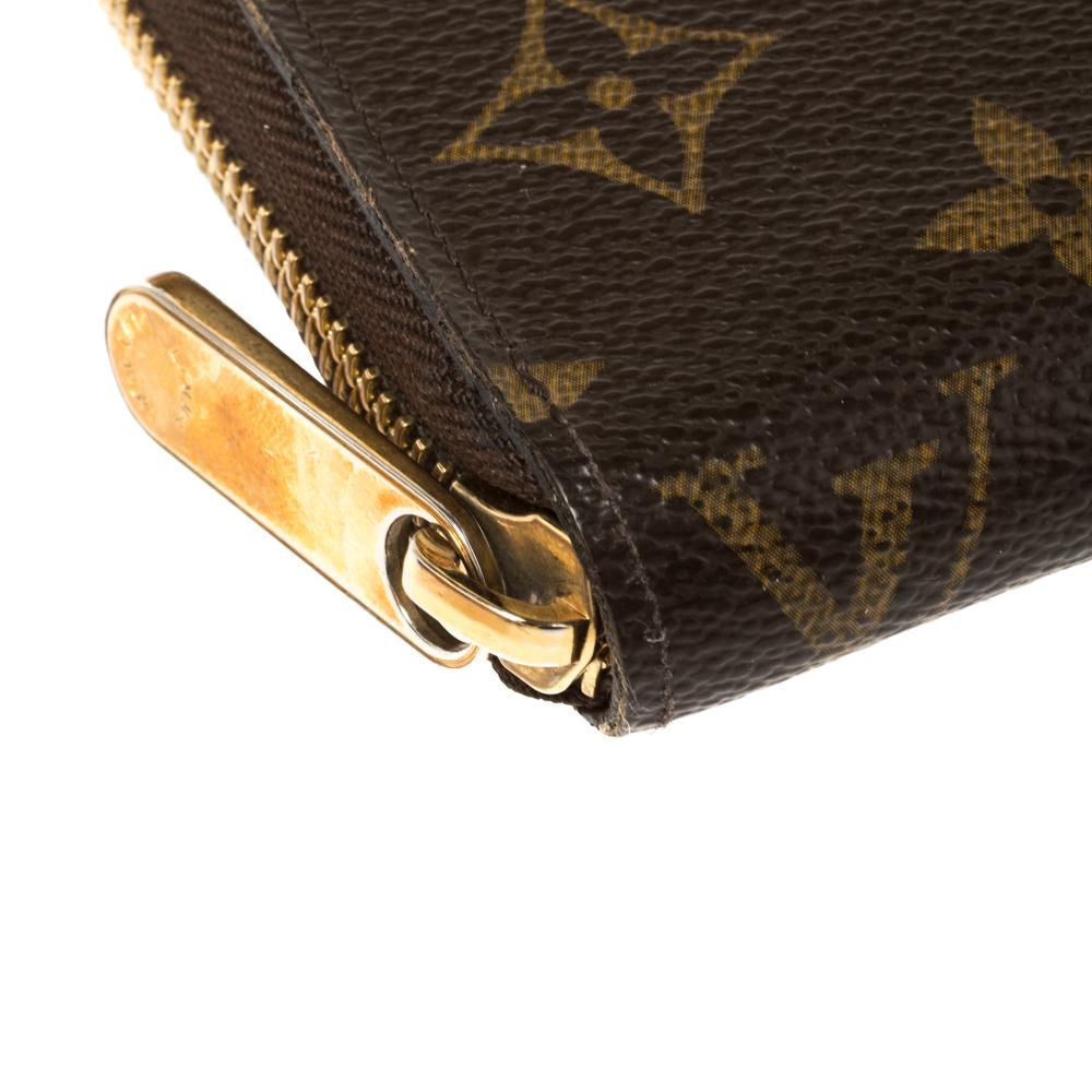 Louis Vuitton Monogram Canvas Zippy Wallet 1