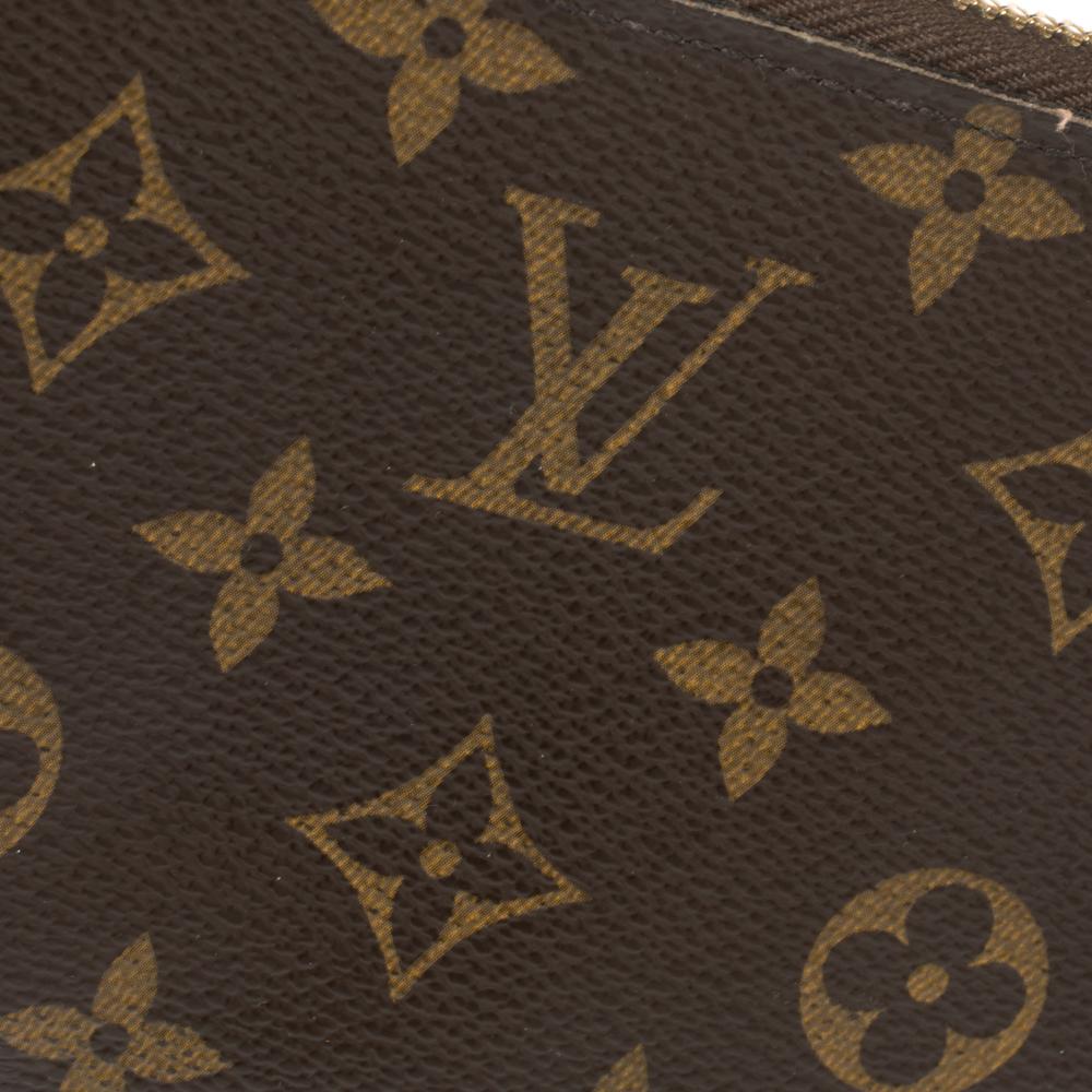 Louis Vuitton Monogram Canvas Zippy Wallet 4