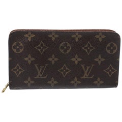 Louis Vuitton Monogram Canvas Zippy Wallet