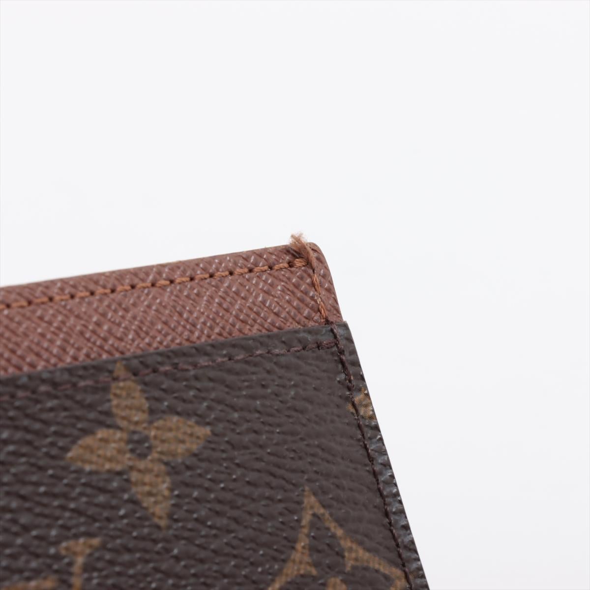 Louis Vuitton Monogram Card Case Brown 3