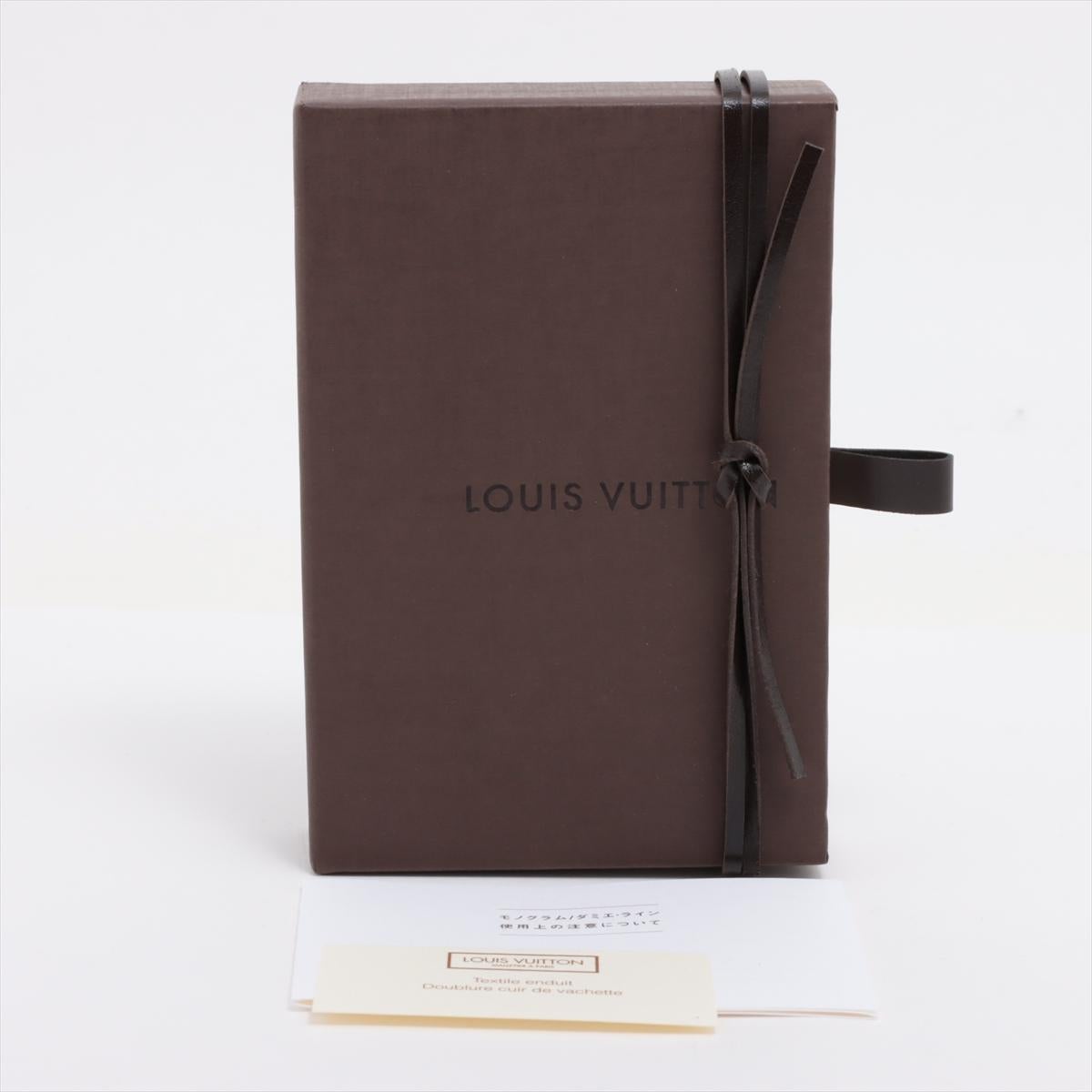 Louis Vuitton Monogram Card Case Brown 4