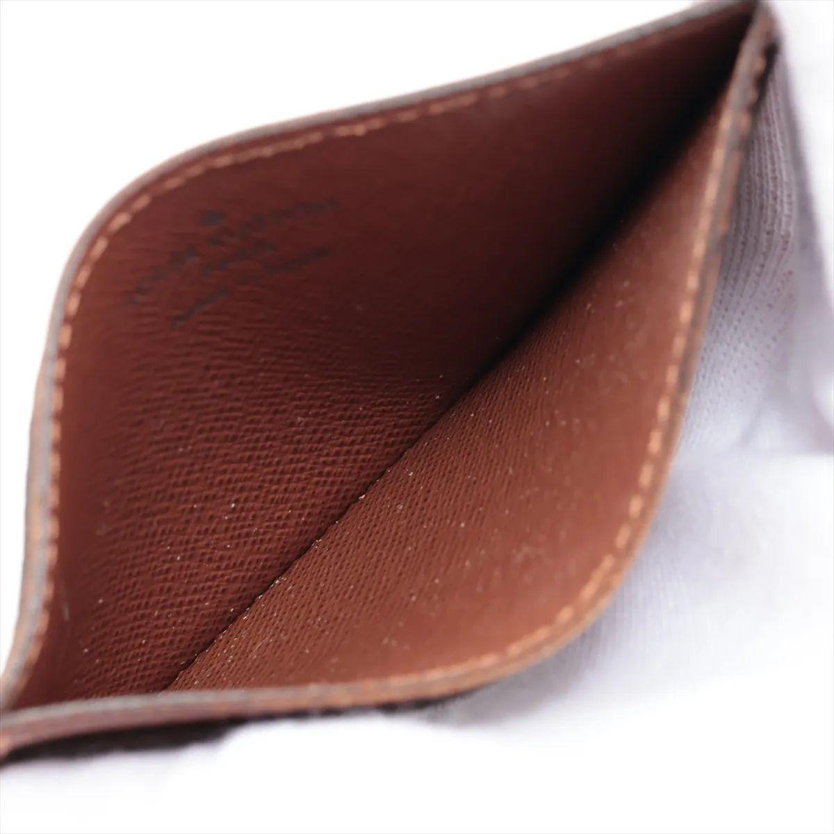 Women's or Men's Louis Vuitton Monogram Card Case For Sale