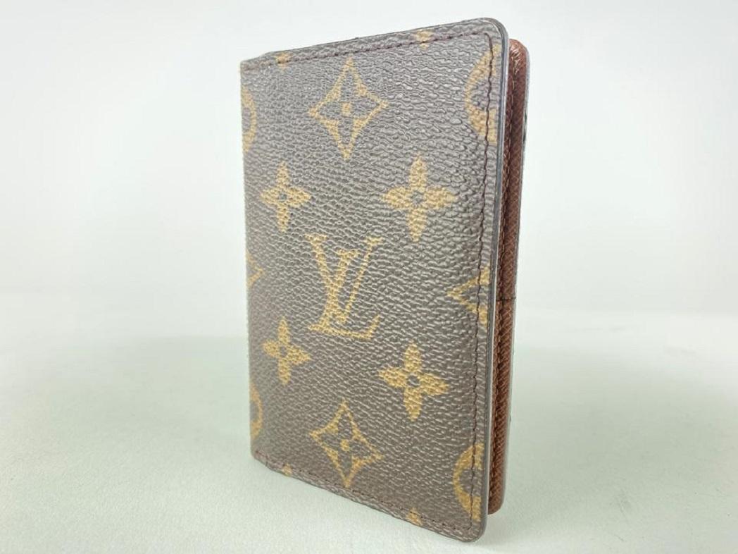 Louis Vuitton Monogram Card Holder Cartes Case 15lva1116  For Sale 3