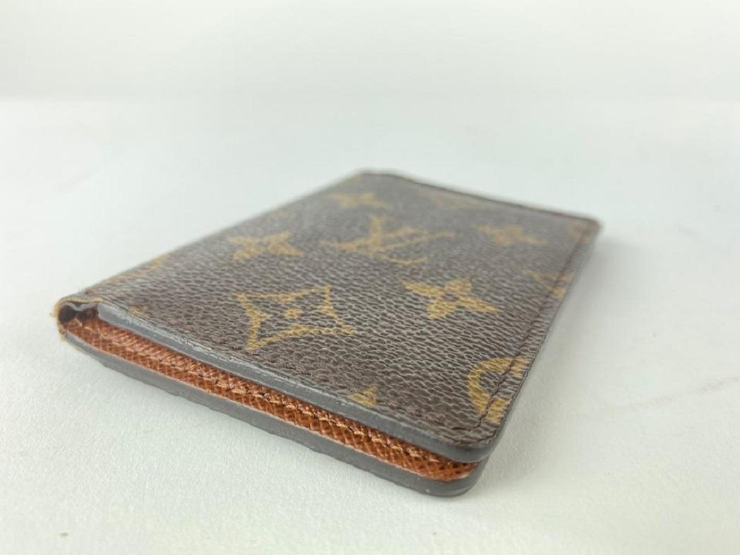 Louis Vuitton Monogram Card Holder Cartes Case 15lva1116  For Sale 1