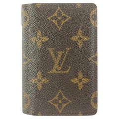 Louis Vuitton Monogram Card Holder Cartes Case 15lva1116 