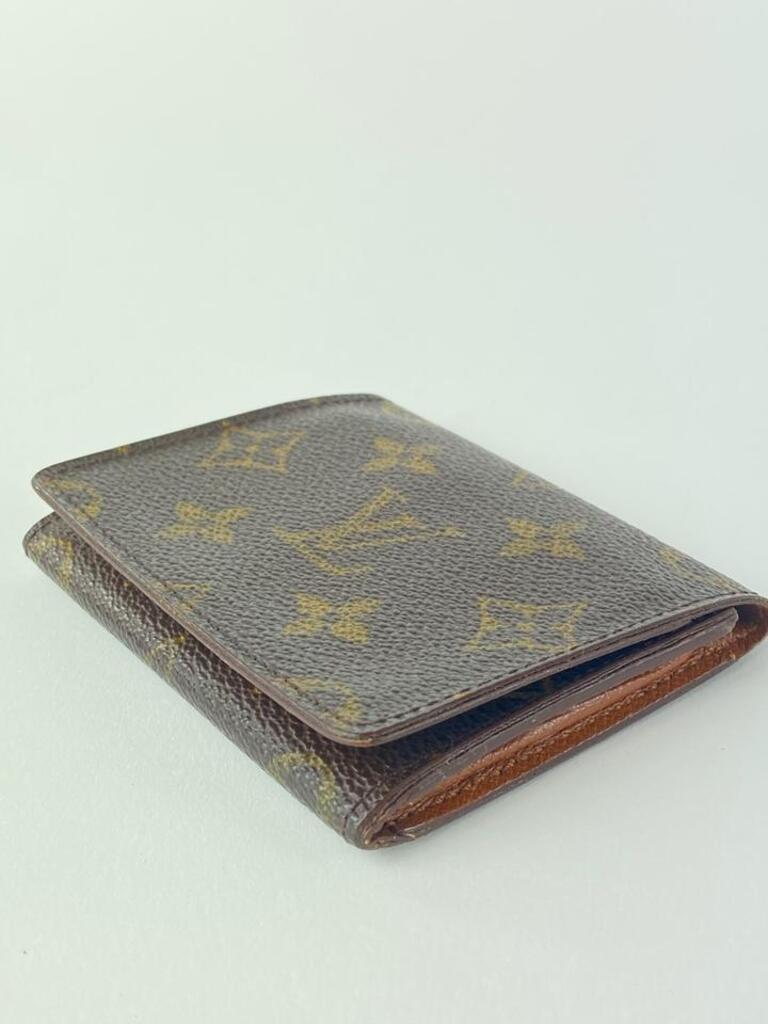 Black Louis Vuitton Monogram Card Holder Porte Cartes Wallet 13l520