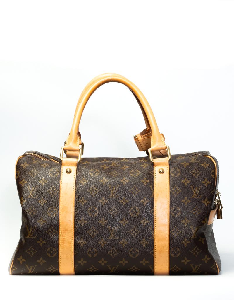 Black Louis Vuitton Monogram Carryall 25 Duffle Weekend Bag (2009)