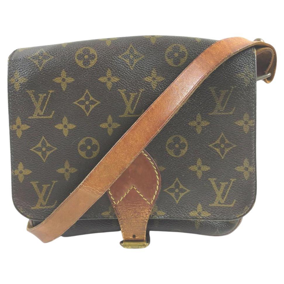 Vintage Louis Vuitton Noe Brown Monogram Bucket Bag Designer Leather Large  1980s - Ellis Antiques
