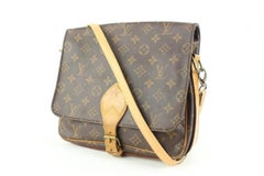 Louis Vuitton Monogram Cartouchiere GM Crossbod Bag 113lv42