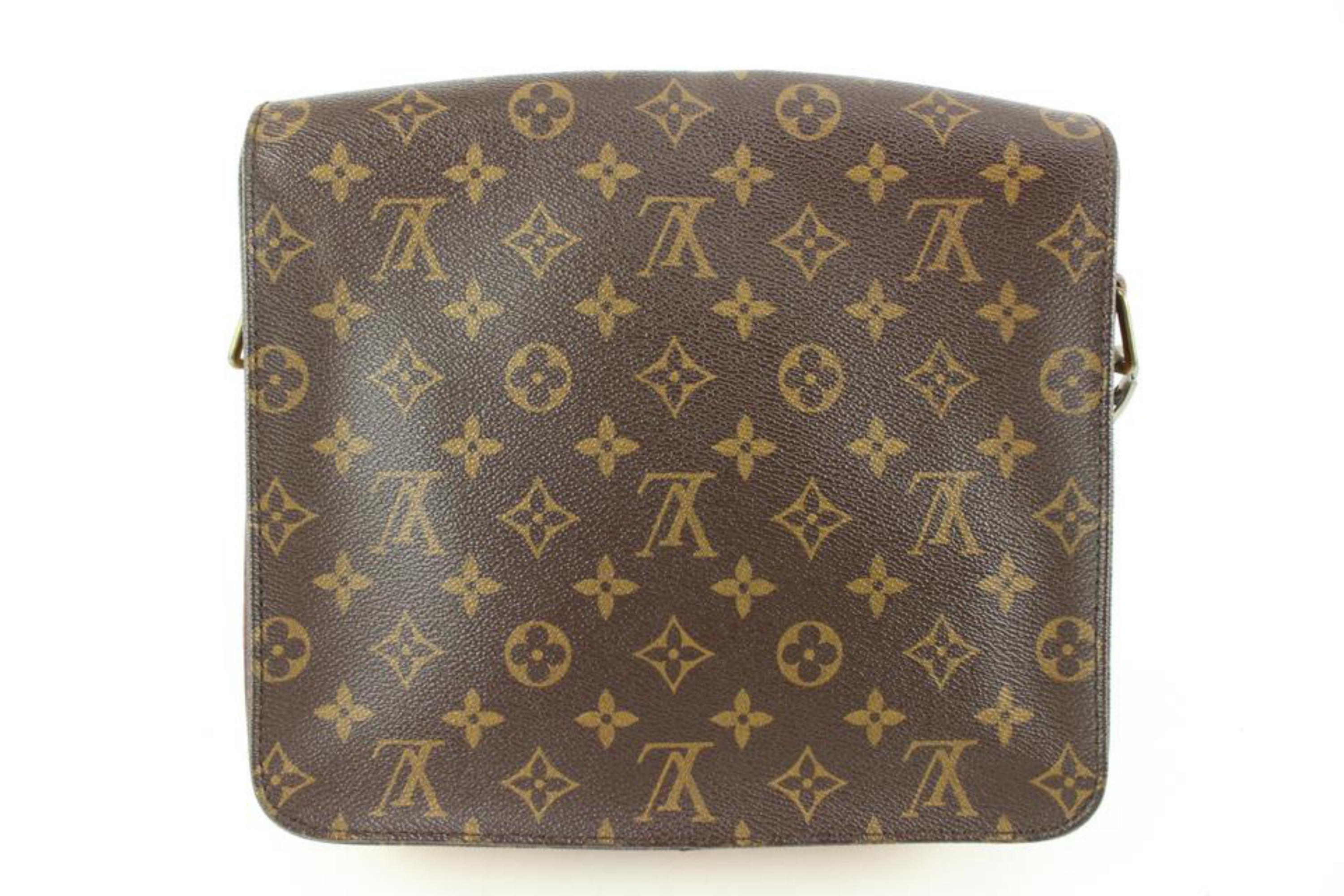 Women's Louis Vuitton Monogram Cartouchiere GM Crossbod Bag 113lv42