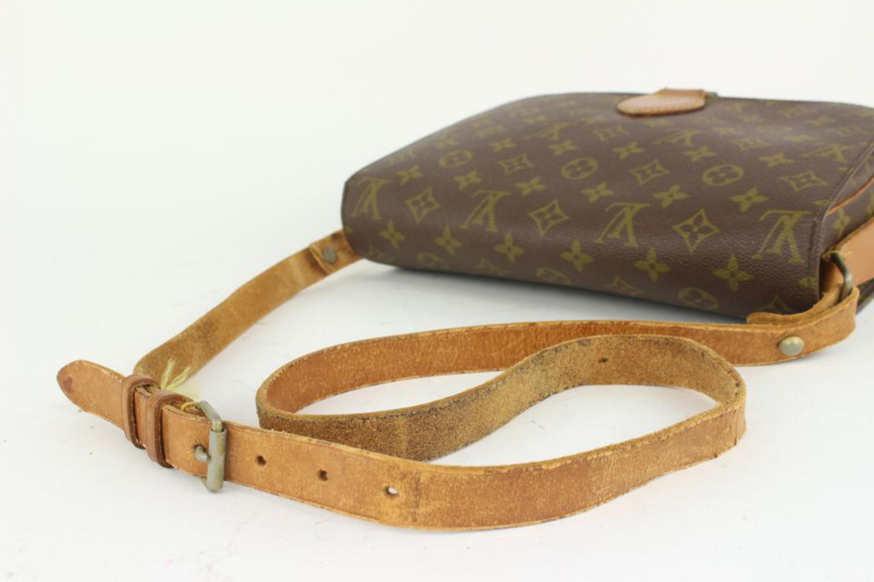 Louis Vuitton Monogram Cartouchiere GM Crossbody Bag 1014lv18 For Sale 2