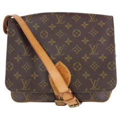 Louis Vuitton Monogram Cartouchiere GM Crossbody Bag 1014lv2
